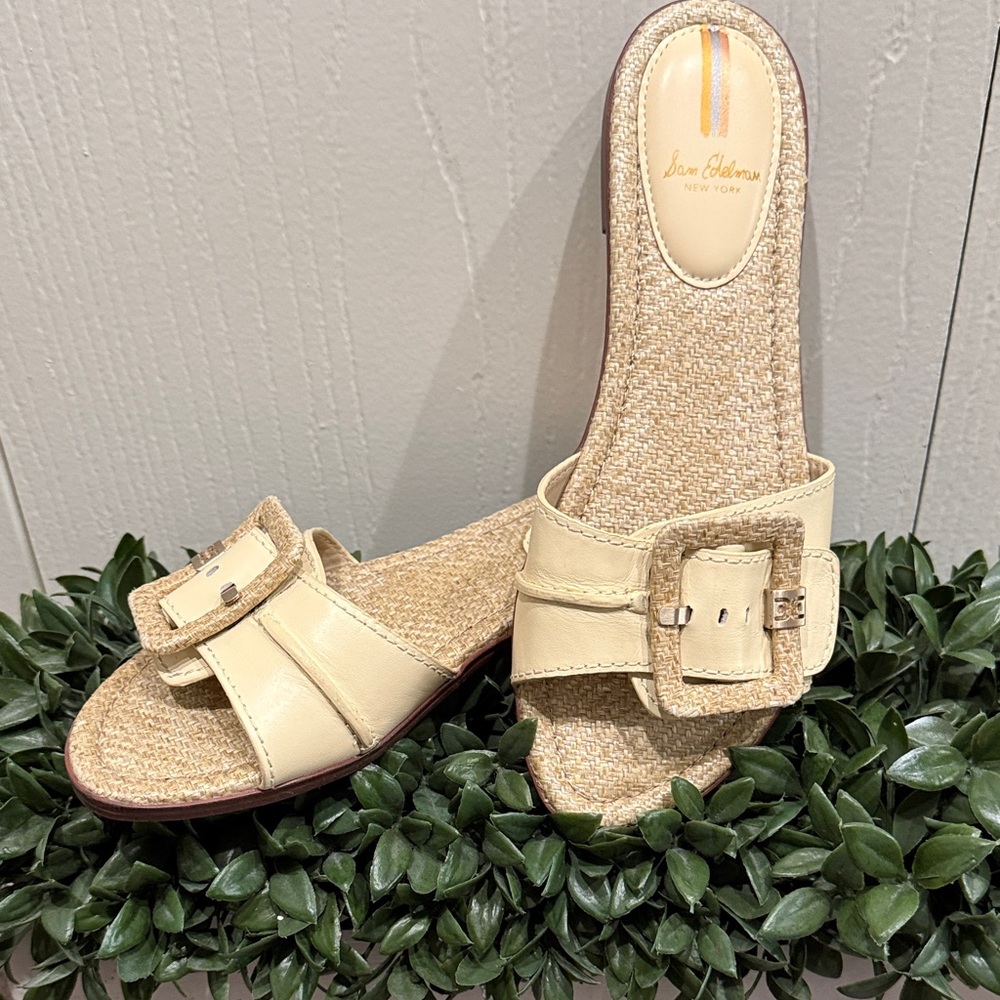 Sam Edelman Gaige Flat
Sandal Bleached Wheat 9
Medium